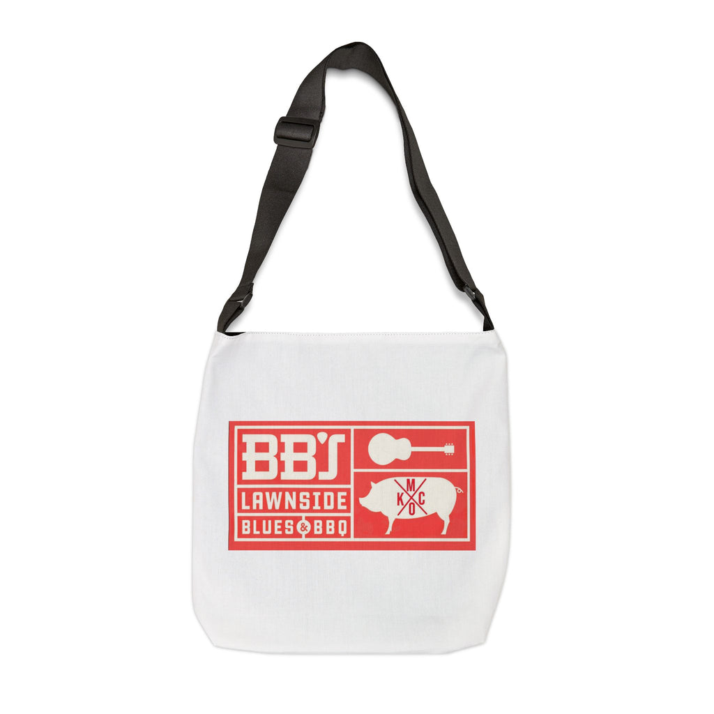 Blues BBQ Adjustable Tote Bag | Music Lover's Tote, Festival Bag, Casual Everyday Tote, BBQ Event Bag, Unique Gift Idea