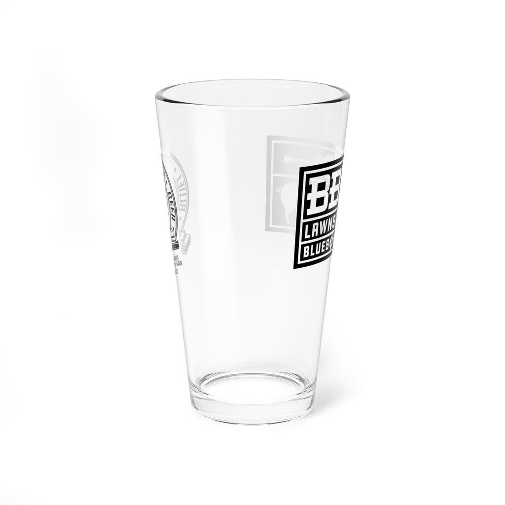 BBQ-Themed Mixing Glass, 16oz | Perfect for Parties, BBQs, Gift for BBQ Lovers, Barware, Home Bar Decoration